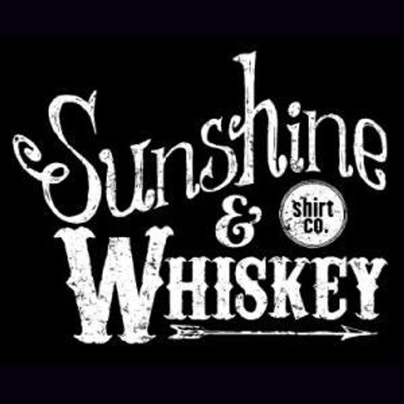 Download Free Sunshine Whiskey Logo Black Etsy SVG Cut Files