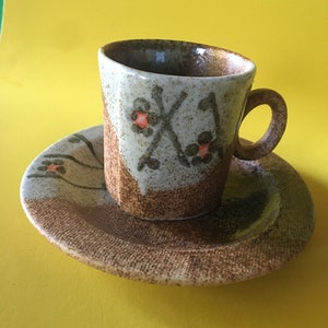 Lovely Expresso Cup and Saucer, FREE SHIPPING