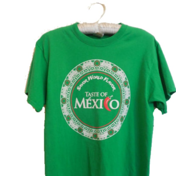 Souvenir T-Shirt from Taste of Mexico, Size M, FREE SHIPPING