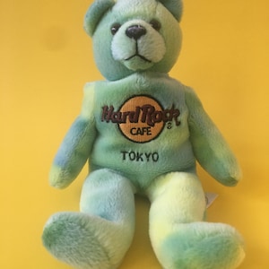 Herrington Teddy Bear, Hard Rock Cafe Tokyo, FREE SHIPPING