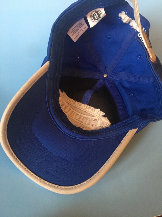Caterpillar Men's Flat Bill Baseball Cap With Raised Logo