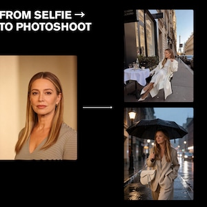 AI Photoshoot From Your Photo | Custom AI Portrait | Instagram Photos image 3