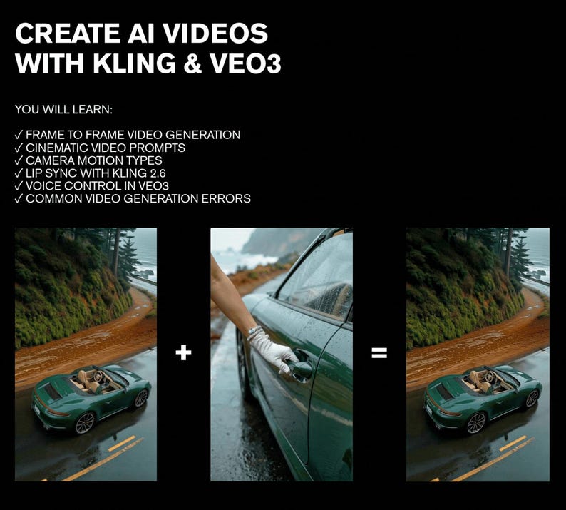 AI Content Creator Guide: Images, Videos, Prompts, Client Plan (Digital Download) image 6