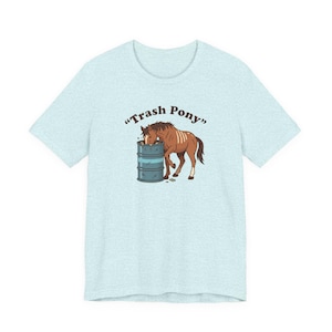 Trash Pony Graphic Tee | Grunge Punk 90s Rock Revival Shirt