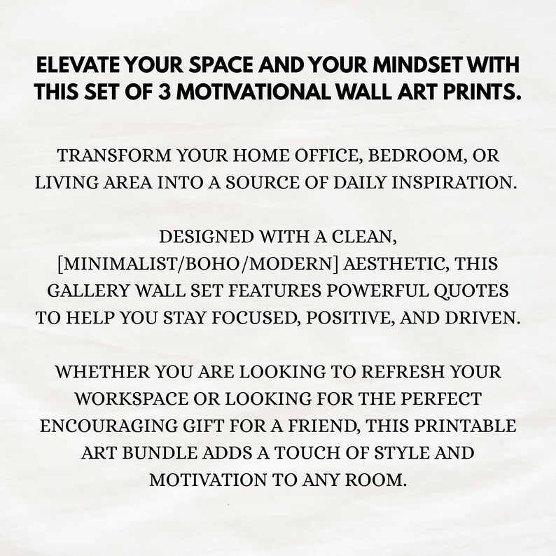 3 Motivational Wall Art PNG PDF Success Roadmap Quote Mastery Blueprint ...