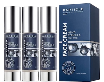 Partikel Herren Gesichtscreme 3er Pack | 6-in-1 tägliche feuchtigkeitsspendende Feuchtigkeitscreme
