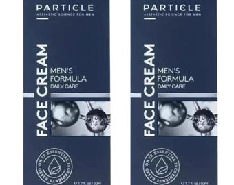 2 Pack Particle Men's Face Cream | 6-in-1 Daily Moisturizer, Hydrating Skincare