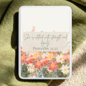 Christian Kindle Inserts | Bible verse | Faith Based Decor | Set of 4 | Instant Download