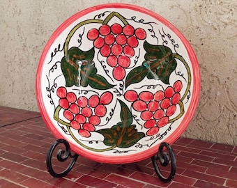 Saladier en céramique - Grand saladier fait main, bol de service moderne, vaisselle de cuisine rustique, bol décoratif pour salle à manger