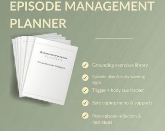 Plano de Ancoragem e Gerenciamento de Episódios de TEPT Complexo | Manual de Recuperação de Trauma