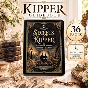 Secrets of Kipper Guidebook PDF, Kipper Card Meanings & Combinations, Printable Oracle Study Guide