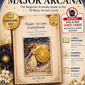 Beginner Tarot Guide – Learn Major Arcana Meanings (PDF Download)