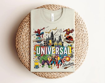Universal Studios Shirt, Theme Park Vacation Tee, Movie Fan Shirt, Family Vacation Shirt, Orlando Trip Tee, Adventure Park Graphic Shirt