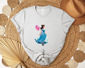 Princess Crown Royal Fairy Tale Shirt, Elegant Castle Dream Big Graphic Tee, Birthday Gift Magical Kingdom T-shirt