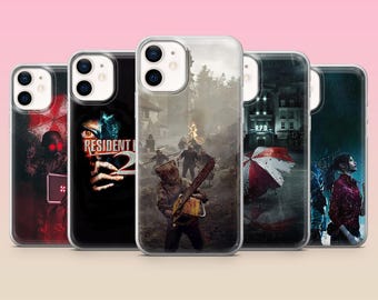 Funda para teléfono Resident Evil con diseño gótico de videojuego para iPhone 17e, 16, 15, 14, 13, 12, Samsung S25, S24, S23, S22, A16, A26, Pixel 10, 9Pro
