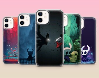Funda para teléfono Hallow Knight con diseño de videojuego para iPhone 17e, 16, 15, 14, 13, 12, Samsung S25, S24, S23, S22, A16, A26, Pixel 10, 9Pro