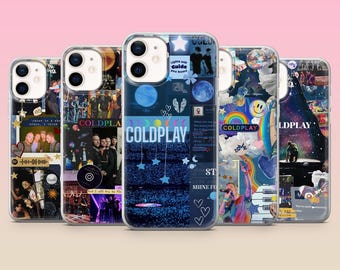 Funda para teléfono Coldplay, funda para iPhone 17e, 16, 15, 14, 13, 12, Samsung S25, S24, S23, S22, A16, A26, Pixel 10, 9Pro