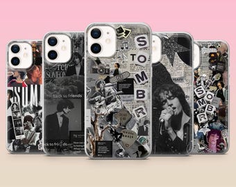 Funda para teléfono Sombr Back To Friends Singer para iPhone 17e, 16, 15, 14, 13, 12, Samsung S25, S24, S23, S22, A16, A26, Pixel 10, 9Pro