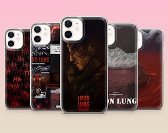 Funda para teléfono Iron Lung con diseño de videojuego de terror para iPhone 17e, 16, 15, 14, 13, 12, Samsung S25, S24, S23, S22, A16, A26, Pixel 10, 9Pro