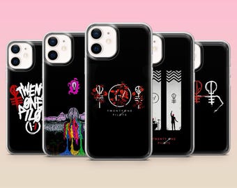21 Pilots Coque de portable Twenty One Pilots Singer pour iPhone 17e, 16, 15, 14, 13, 12, Samsung S25, S24, S23, S22, A16, A26, Pixel 10, 9Pro