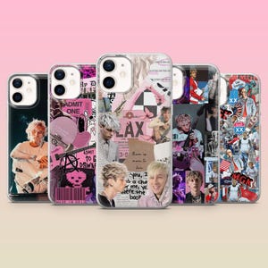 Machine Gun Kelly Phone Case Rapper Megan Fox BF Cover for iPhone 17e, 16, 15, 14, 13, 12, Samsung S25, S24, S23, S22, A16, A26, Pixel 10, 9