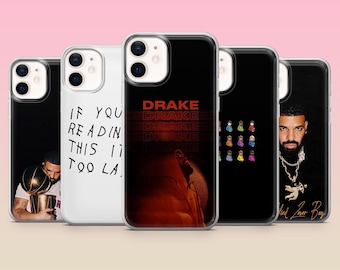 Coque Drake Rapper More Life pour iPhone 17e, 16, 15, 14, 13, 12, Samsung S25, S24, S23, S22, A16, A26, Pixel 10, 9Pro