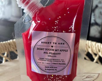 Squeezie Wax Melt – Apple Pie Fragrance, Cozy Autumn Home Scent- Happily Ever Autumn collection