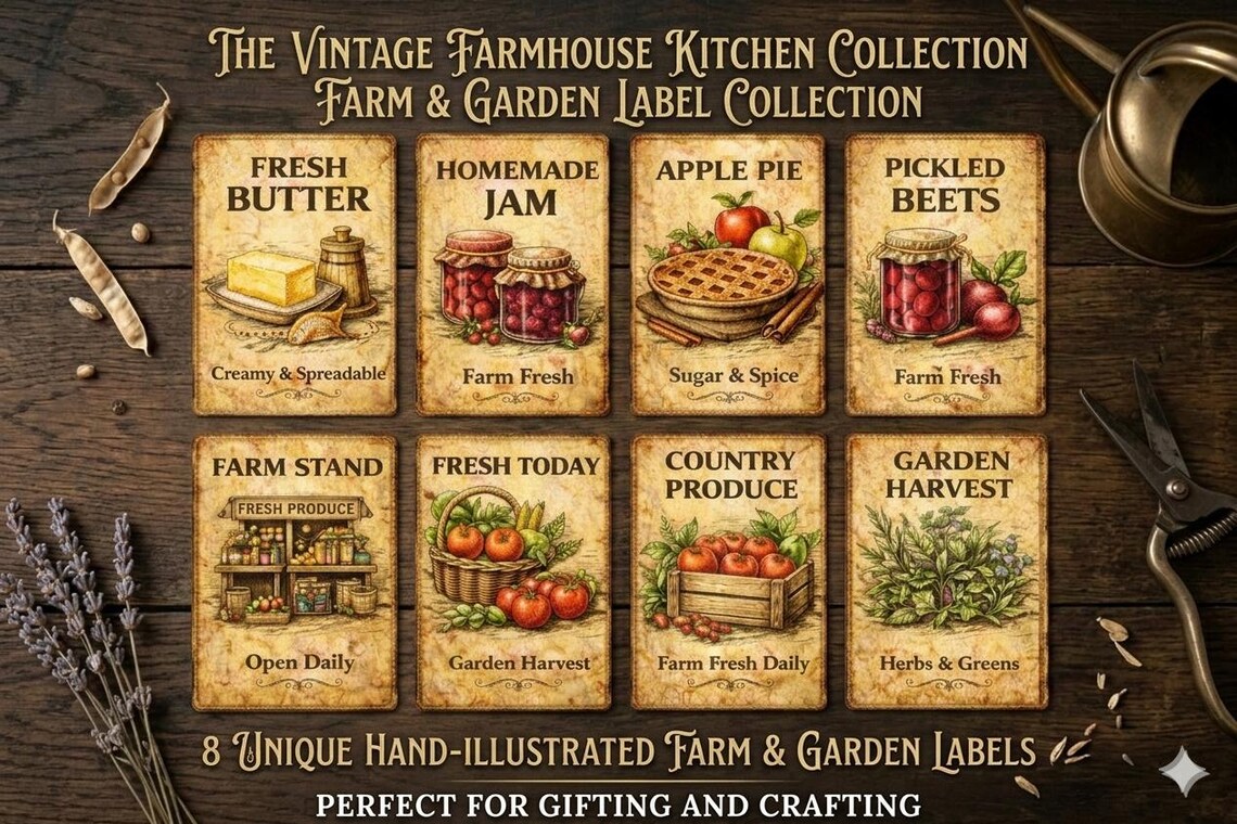 Vintage Farm Stand Signs Printable | Farmers Market Booth Signs ...