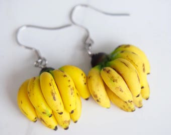 Banana Dangle Earrings