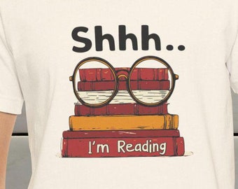 I'm Reading T-shirt uniseks: boekenliefhebber cadeau