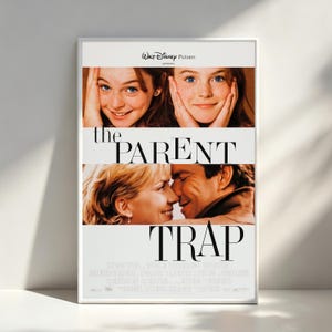Locandina del film Genitori in trappola, Decorazione per la stanza, Poster per regali, Decorazione per la casa, Decorazione murale