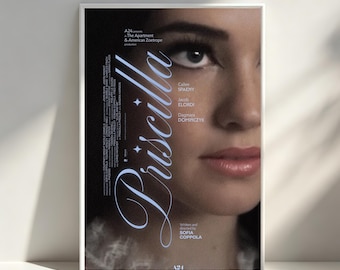 Priscilla Movie Poster,Room Decor,Poster for Gifts,Home Decor,Wall Art Decor