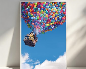 Up Movie Poster,Room Decor,Poster for Gifts,Home Decor,Wall Art Decor