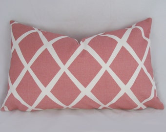 Dekorative Kissen Kissenbezug - Serena & Lily - Akzent Kissen - Kissen werfen - staubige Rose