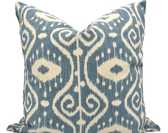 Dekorativer Kissen Kissenbezug - Vintage Blue Denim - Dekokissen - Dekokissen
