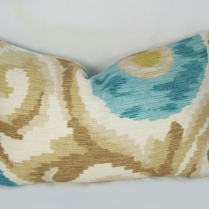 Kravet Ikat Suzani Tania Pool Decorative Pillow Cover Etsy
