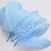 Fungi and Fox reviewed Goose feathers, Baby BLUE goose pallets feathers, light blue feathers, baby shower, nursery decor, baby boy shower, something blue / F195