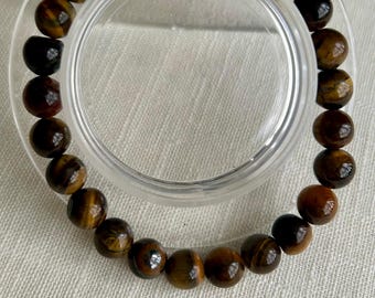 Tiger’s Eye Personalised Bracelet