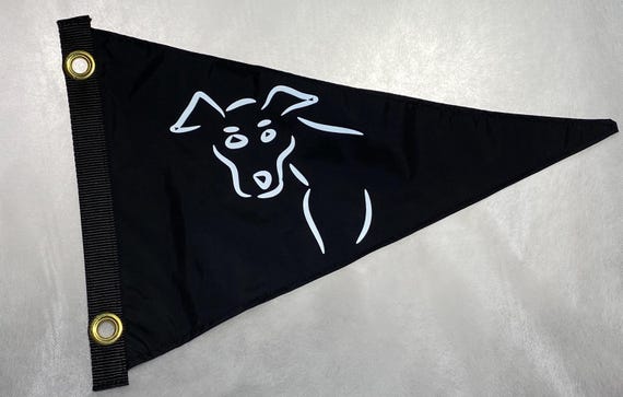 Nautical Dog Flag Ensign Burgee