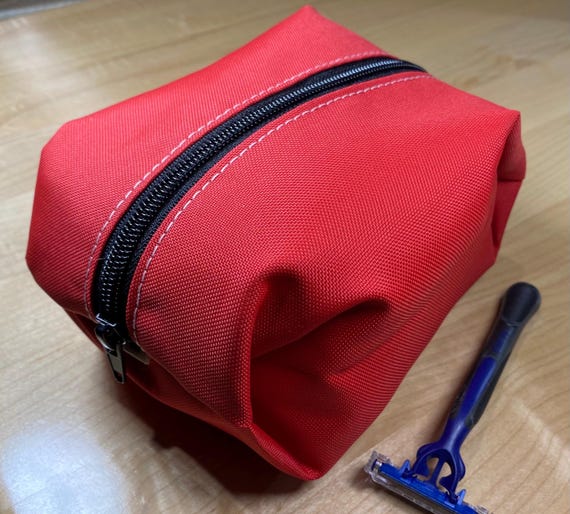 Expanding Zippered Travel Pouch, Water Resistant, Small Size