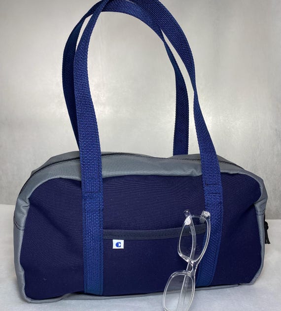 Cascade Traveler Bag - Sunbrella marine fabric - weather and spill resistant, top handle carry handbag