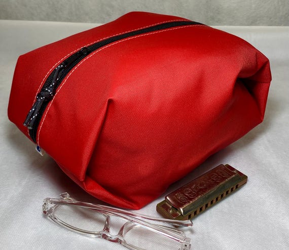 Expanding Zippered Travel Pouch, Water Resistant, Large Size