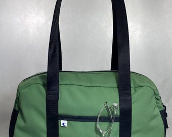 Cascade Traveler Bag - Weather water spill resistant, top handle carry handbag