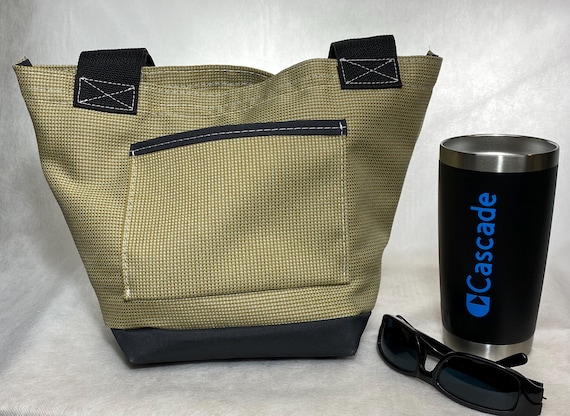 Cascade Tote Bag, Small, Waterproof Base, Outdoor Acrylic Fabric