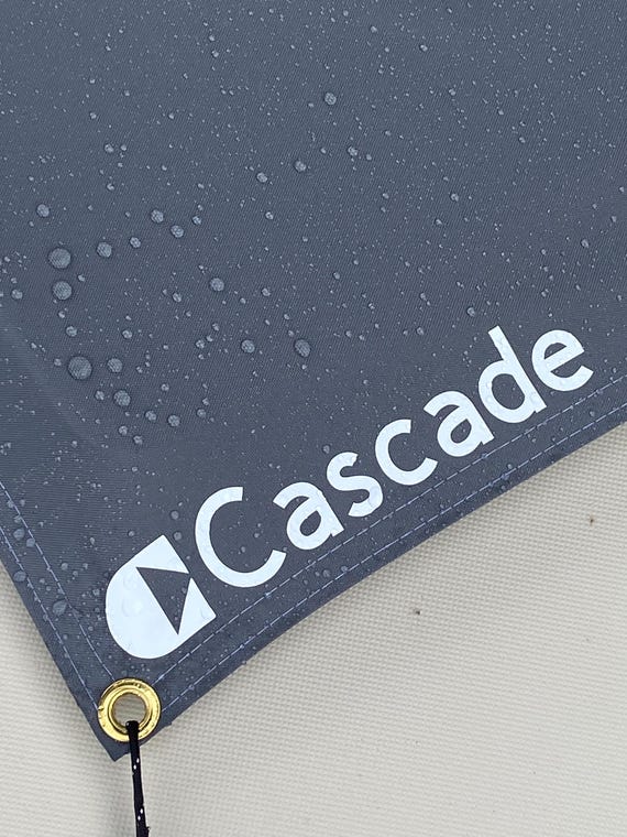 Custom Cascade Mini Rain Fly Tarp, Medium Weight, Weatherproof, UV Resistant