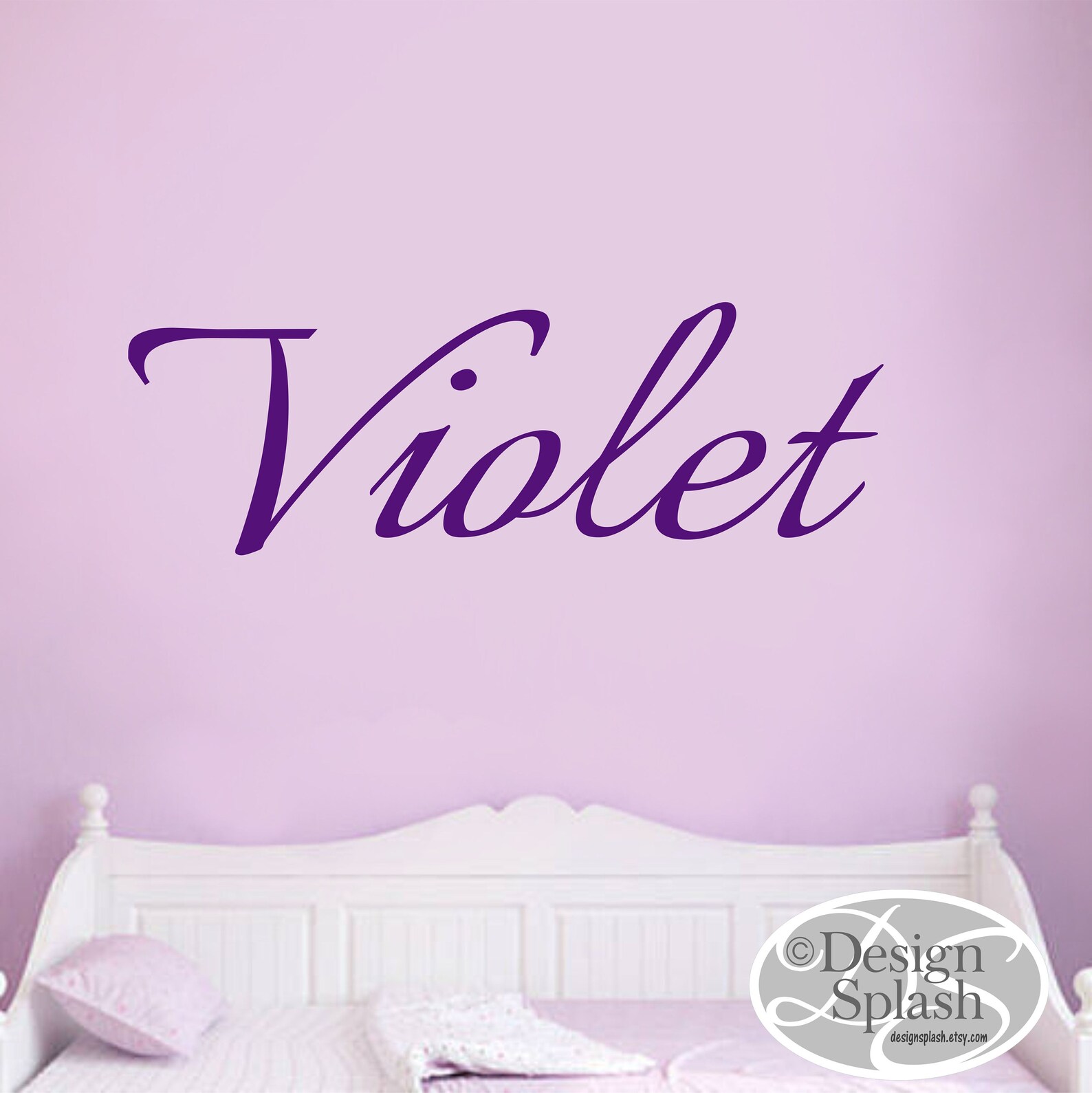 Personalized Custom Girl's Name Wall Decal Teen Tweens or Etsy