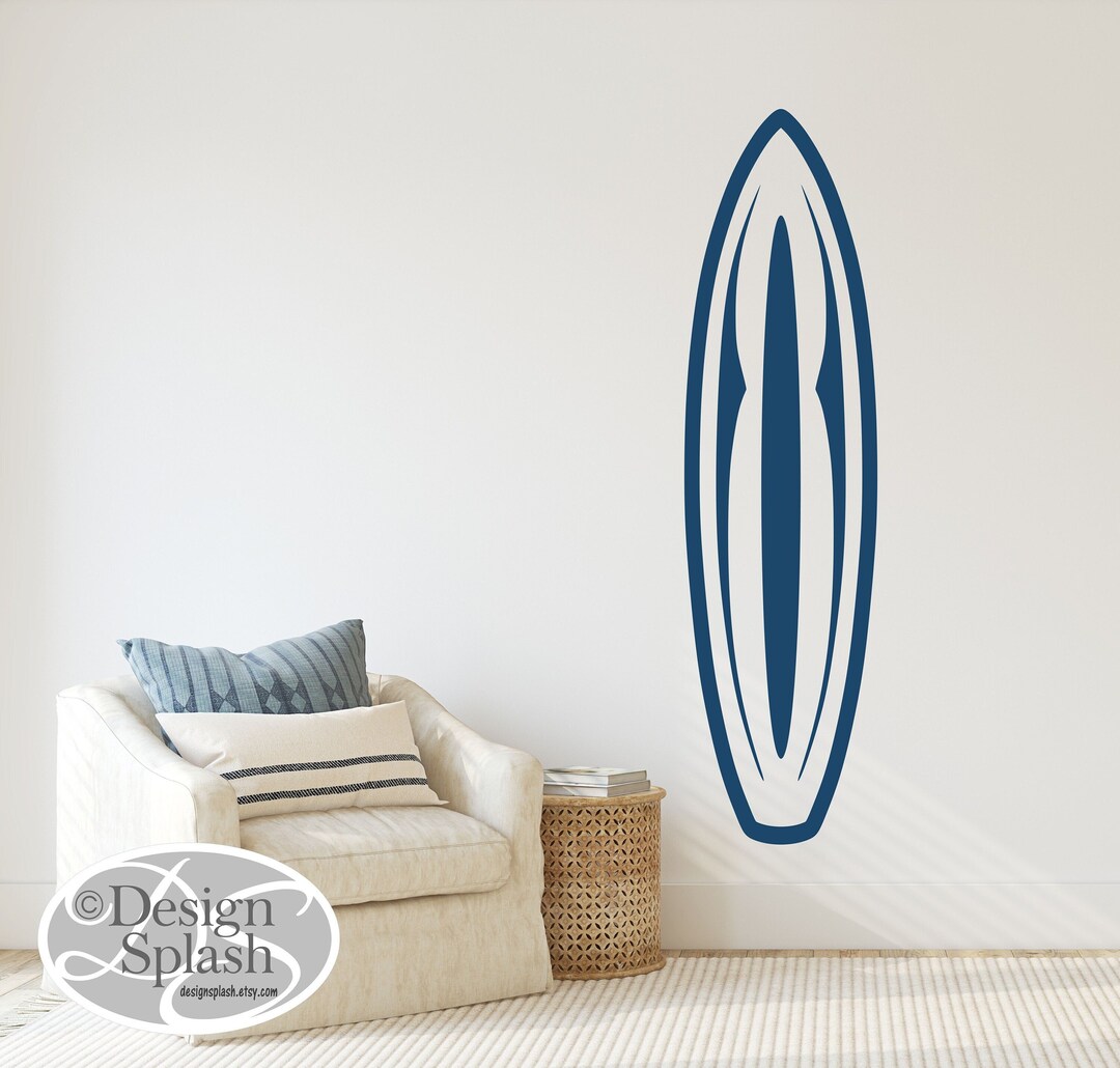 Surfboard Decal, 60 Boards to Choose From, Surfing Sticker, Beach Decor