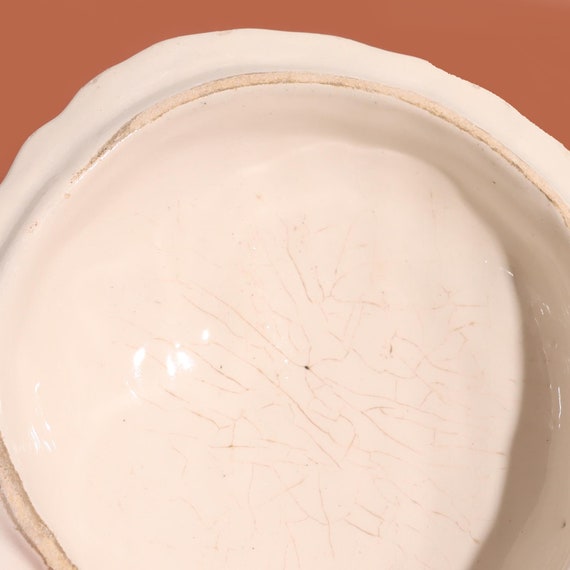 Seashell Trinket Dish, Ceramic Shell Jewelry Dish - image 5