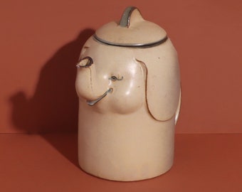 Vintage Ceramic Elephant Teapot, Vintage Teapot, Ceramic Teapot