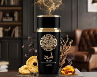 Lattafa Asad Eau De Parfum / 100ml – Lujo atrevido, especiado y masculino